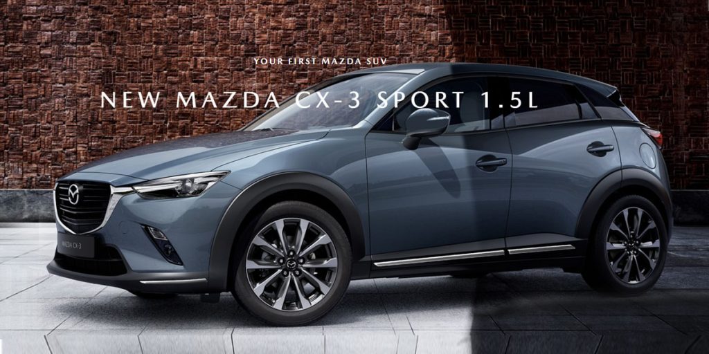 banner mazda cx 3